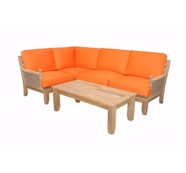 Anderson Teak Luxe 5-Piece Modular Set