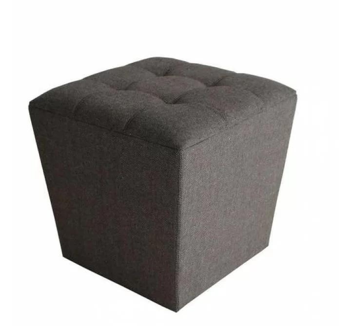 Screen Gems Mandalay Tweed Ottoman