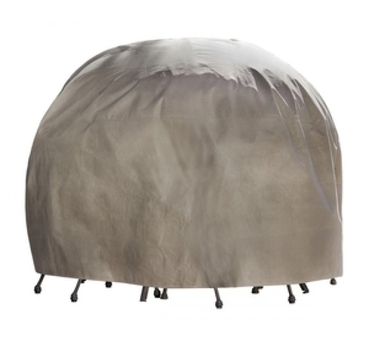 Duck Covers Elite Patio Table and Chair Set Cover - Round - Up to 85" diameter