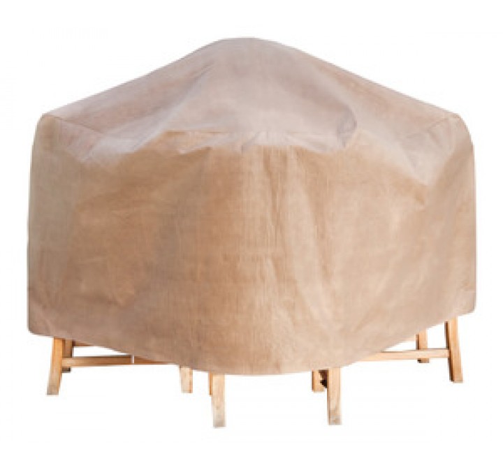 Duck Covers Elite Patio Table and Chair Set Cover  -  Up to 87"diameter
