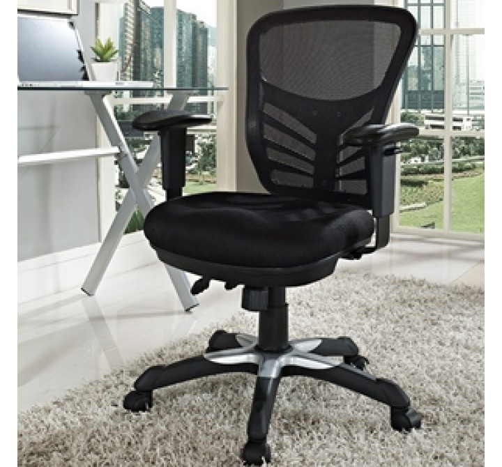 Modway Articulate Office Chair in Black