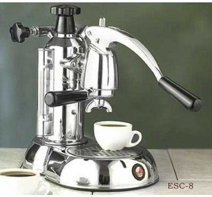 La Pavoni Stradivari Espresso Machine - 8 Cups - Silver