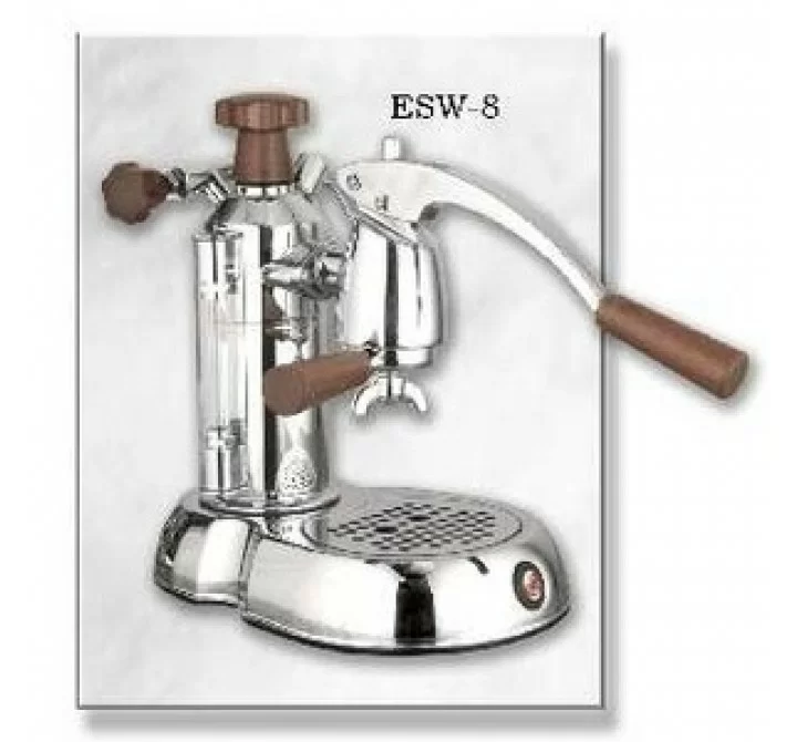 La Pavoni Stradivari 8 cup Wood Handles - Front