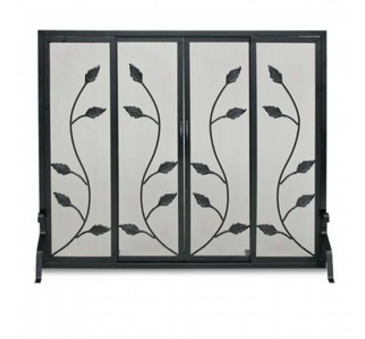 Fireside America Napa Forge Flat Garden Vine Screen with Sliding Doors