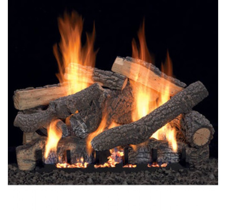 Fireside America White Mountain 24-Inch Ponderosa with Intermittent Pilot - Thermostat Variable Remote - LP Fuel