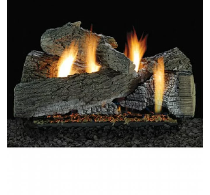 Fireside America White Mountain 24-Inch  Wildwood with Intermittent Pilot - Thermostat Variable Remote - NA Fuel