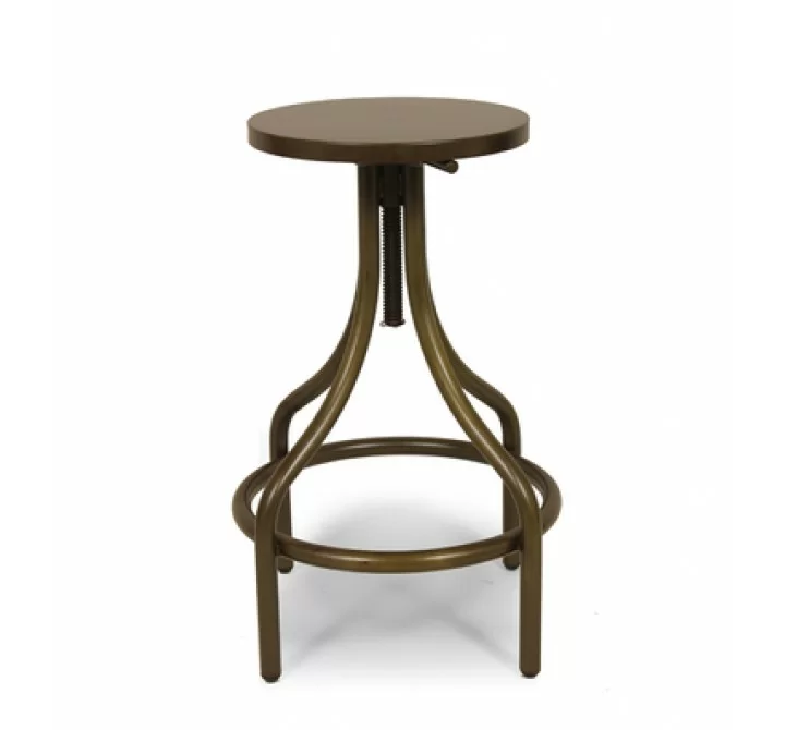 Stilnovo The Good Form French Swag Leg Adjustable Barstool
