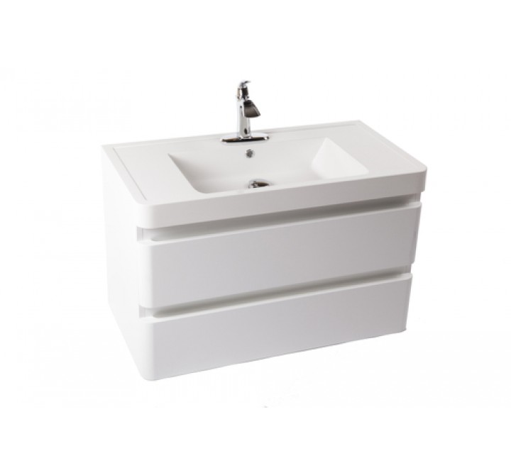 Stilnovo The Ohey Wall Mount Sink Cabinet with Two