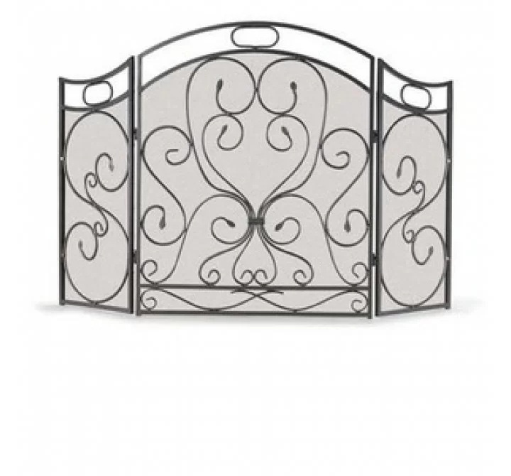 Fireside America Napa Forge 3 Panel Shakespeares Garden Screen