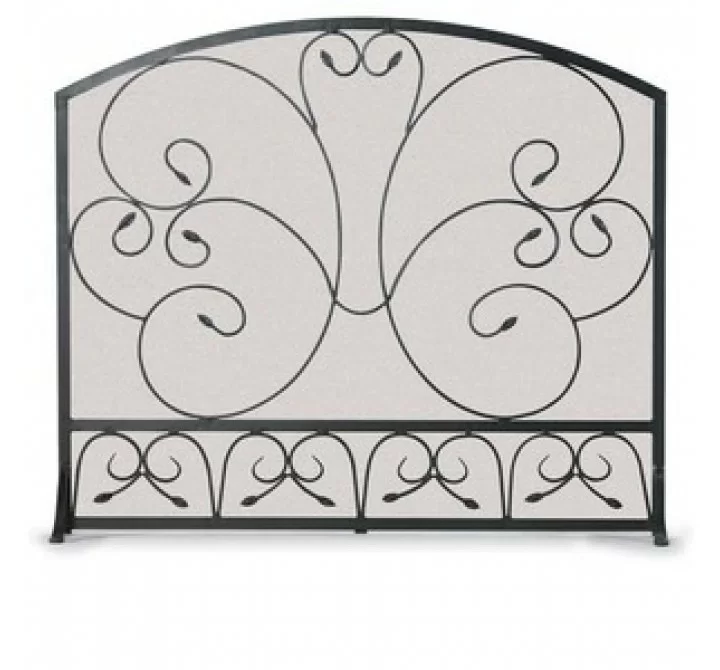 Fireside America Napa Forge Single Panel Country Scroll Screen