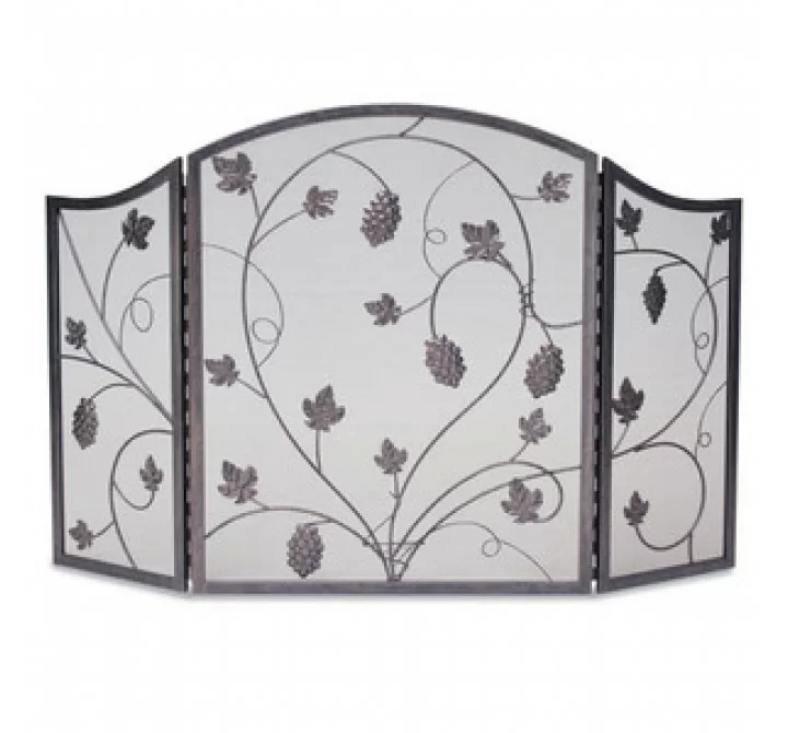 Fireside America Napa Forge 3 Panel Grapevine Screen