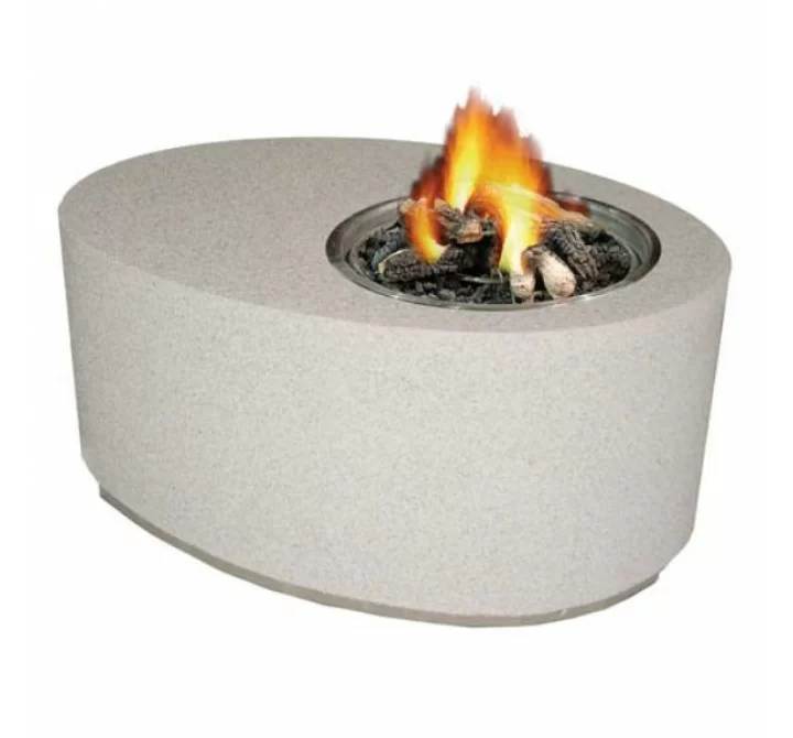 Fireside America Oval Gas Fire Pit - LP