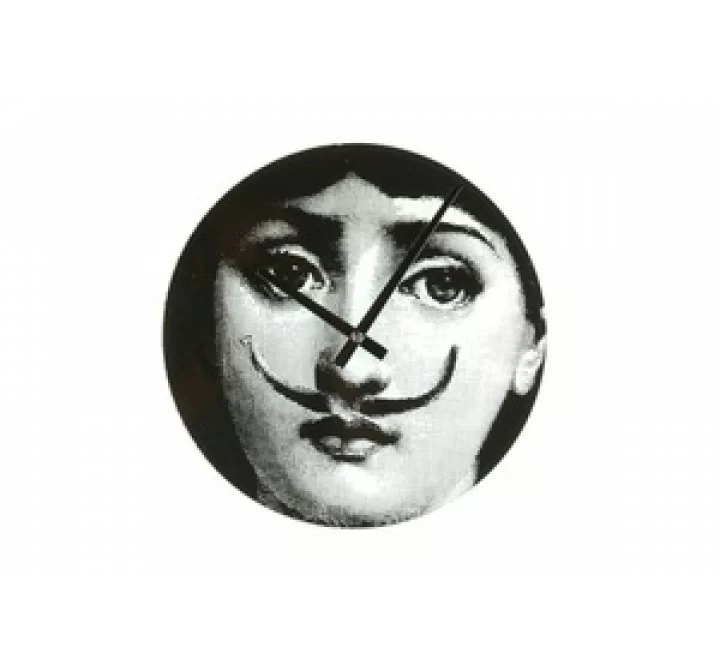 Stilnovo Mid Century Girl Moustache Clock