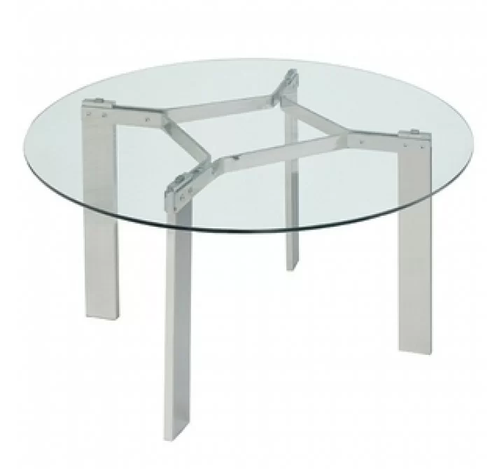 Nuevo Living Cross Round Dining Table