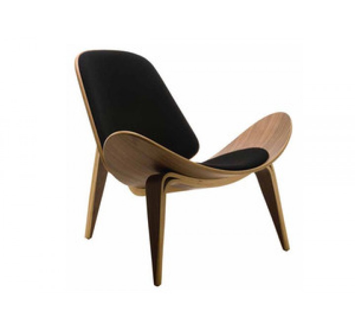 Nuevo Living Artemis Lounge Chair in Walnut