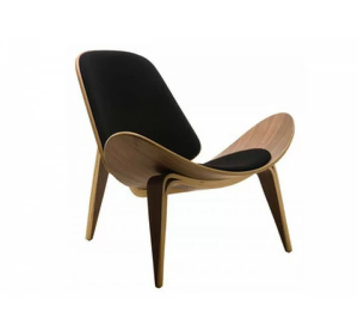 Nuevo Living Artemis Lounge Chair in Walnut