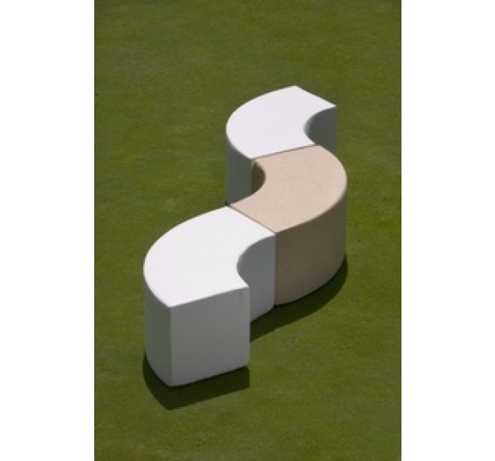 La Fete Arc - Curved Bench - Lifestyle