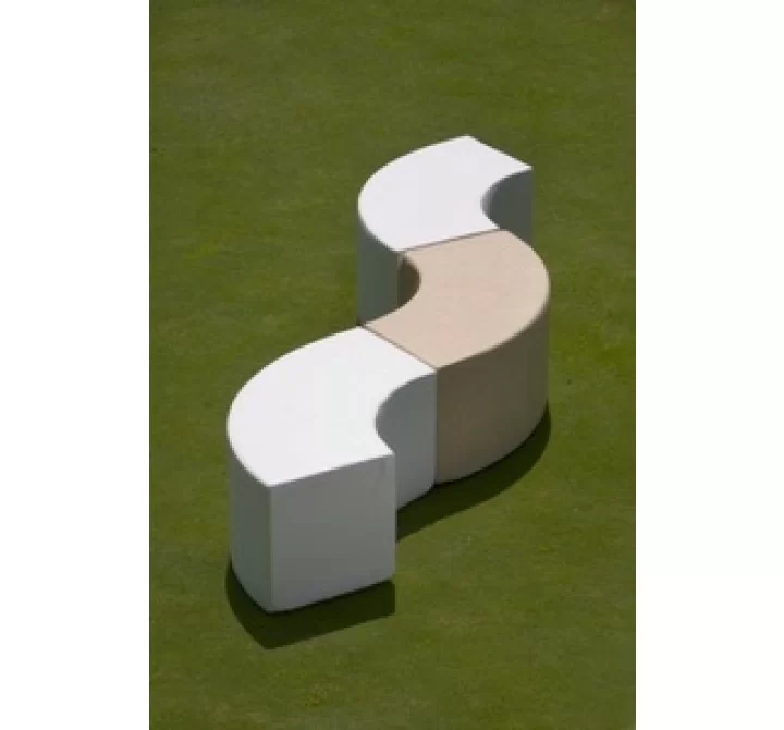 La Fete Arc - Curved Bench - Lifestyle