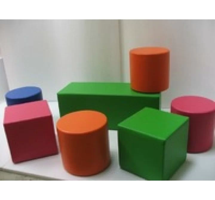 La Fete DOT2 - Cube Ottoman - Lifestyle