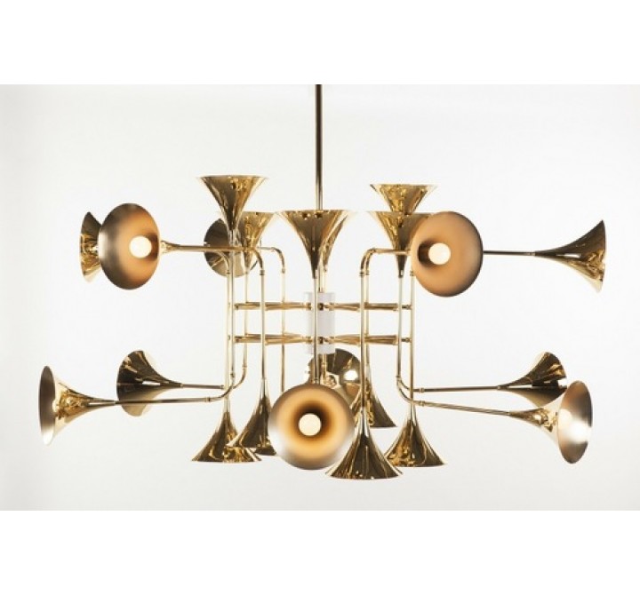 Stilnovo The Trumpet Chandelier