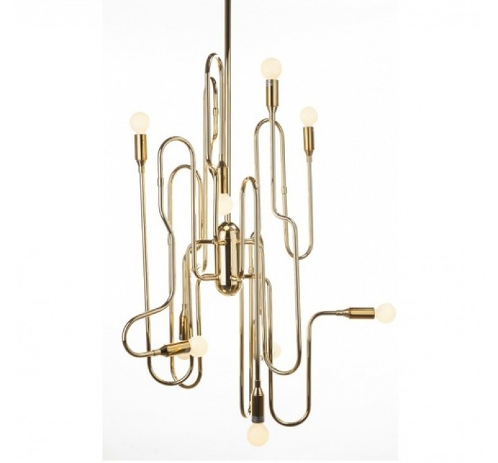 Stilnovo The Trombone Chandelier
