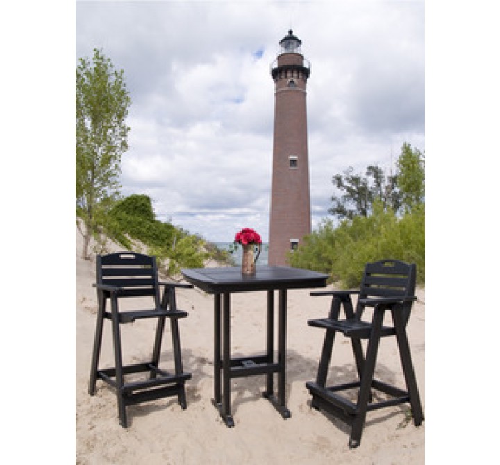 POLYWOOD¨ Nautical Bar Chair