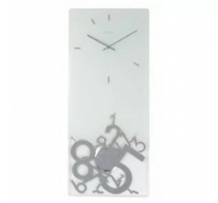 Stilnovo The Dropped Rectangle Clock - White