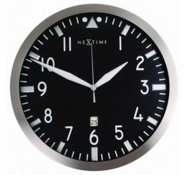 Stilnovo Bill Clock - Silver