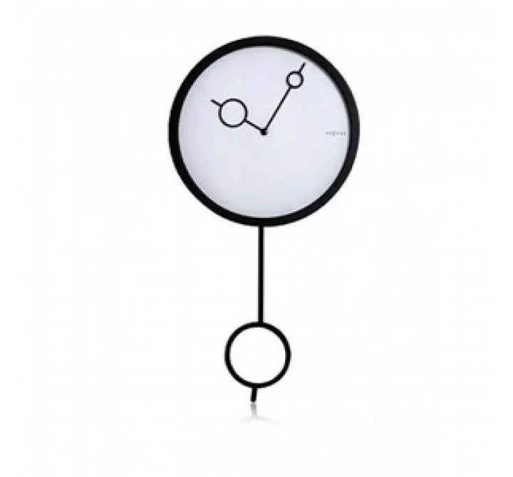 Stilnovo The Hole in Wall Pendulum Clock - Black