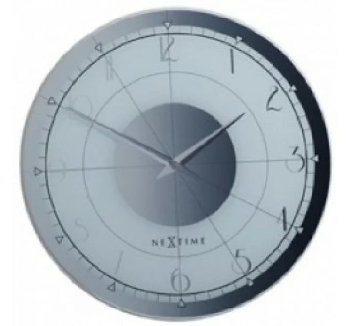 Stilnovo  The Fancy Round Clock - Glass/White