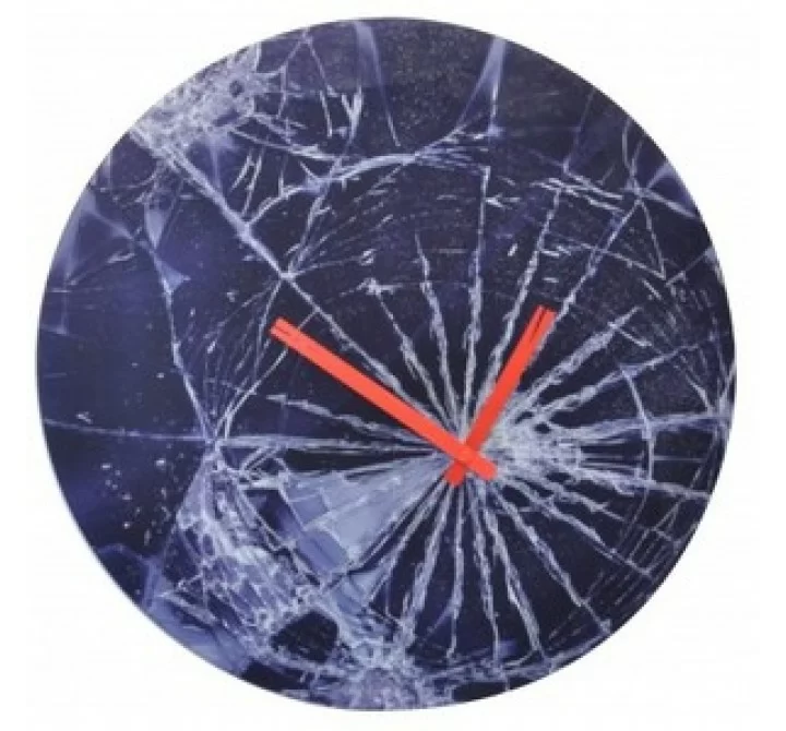 Stilnovo  The Crash Wall Clock - Blue