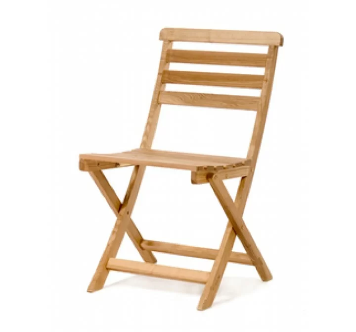 All Things Cedar Oak Folding Bistro Chair
