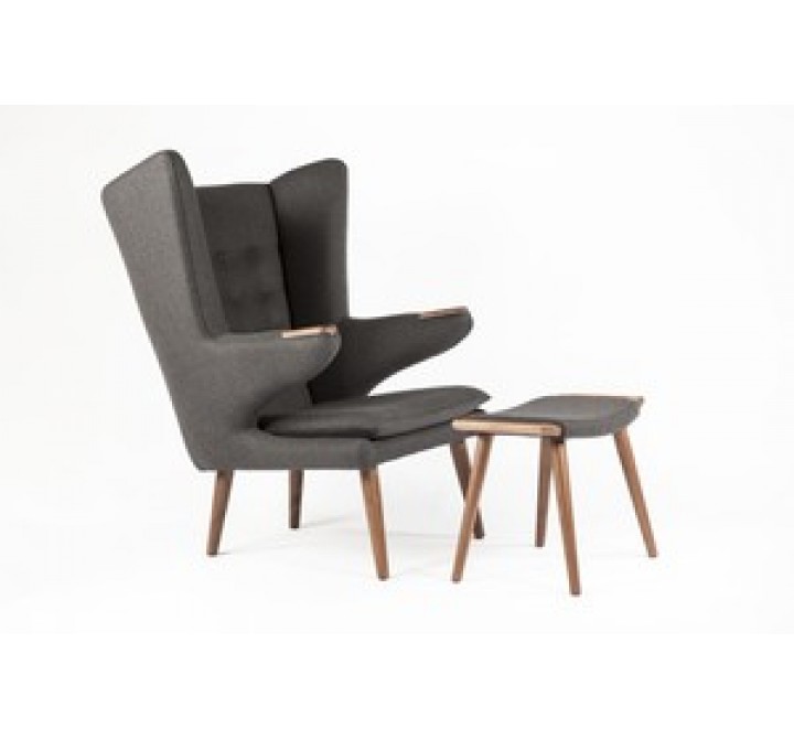Stilnovo The Olsen Lounge Chair with Ottoman