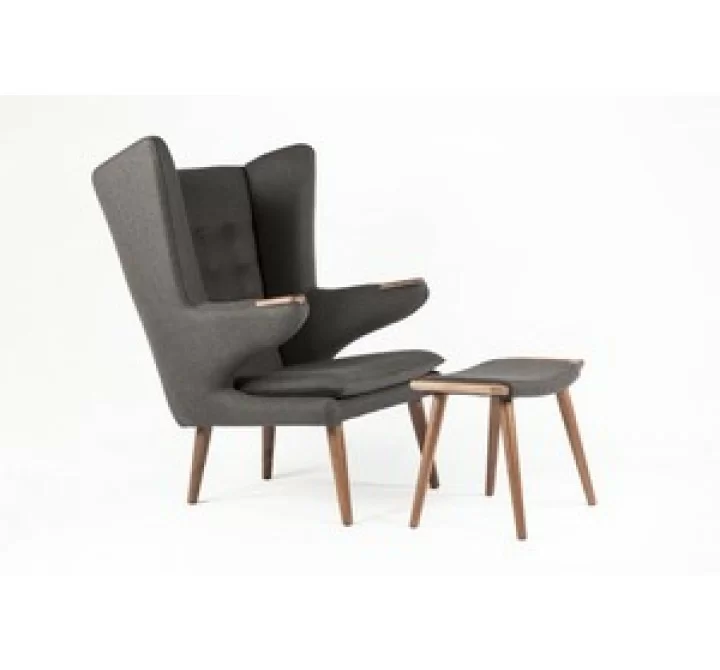Stilnovo The Olsen Lounge Chair with Ottoman