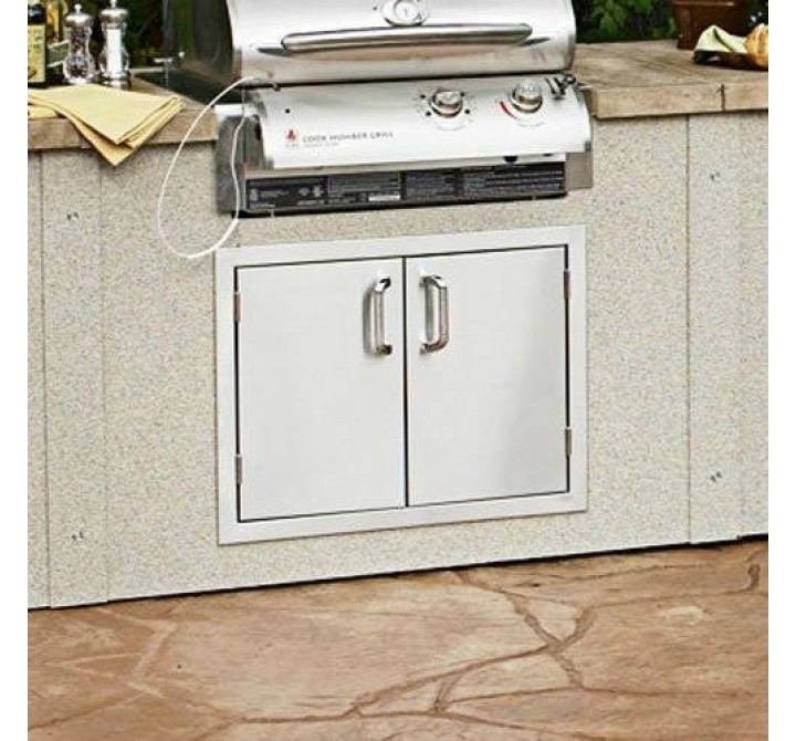 Outdoor Greatroom Company Double Access Door - Lifestyle
