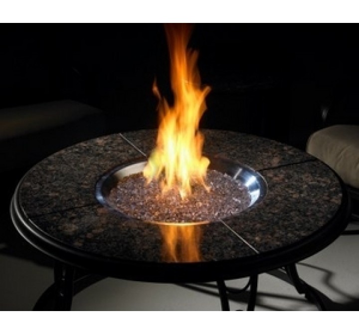 Outdoor Greatroom Company Granite Fire Pit Table - Lifestyle