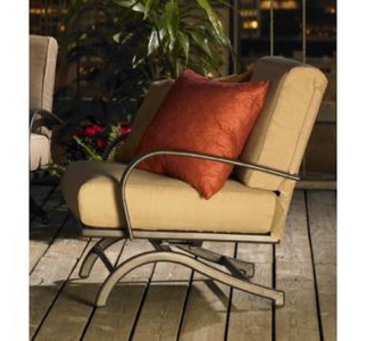 Outdoor Greatroom Company Chat Rocker Chairs - Set of Two - Lifestyle