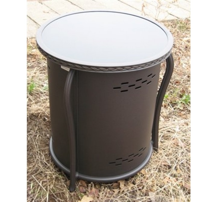 Outdoor Greatroom Company Table & LP Tank Cover - Lifestyle