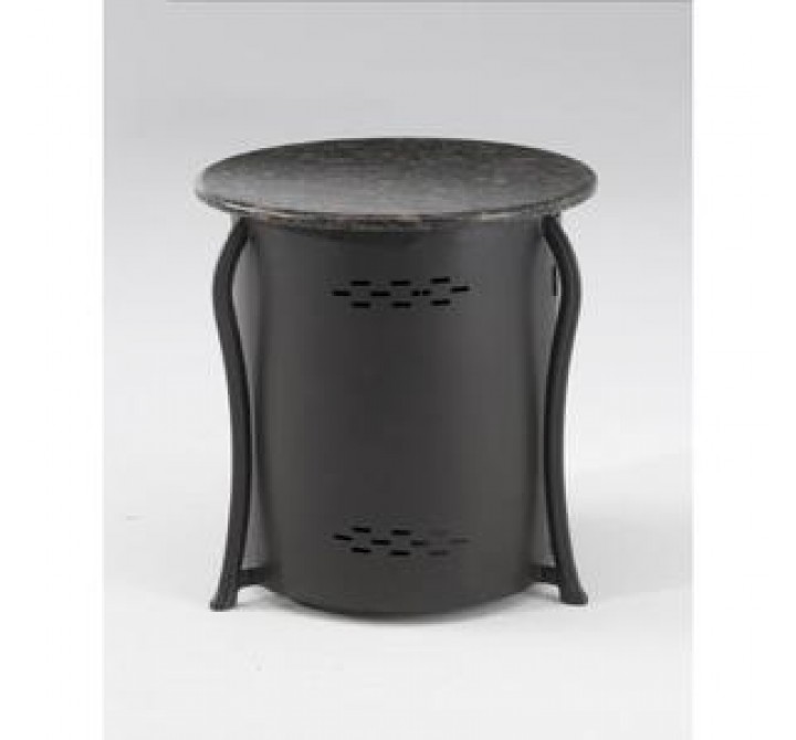 Outdoor Greatroom Company Table & LP Tank Cover with Granite Top - Front Angle