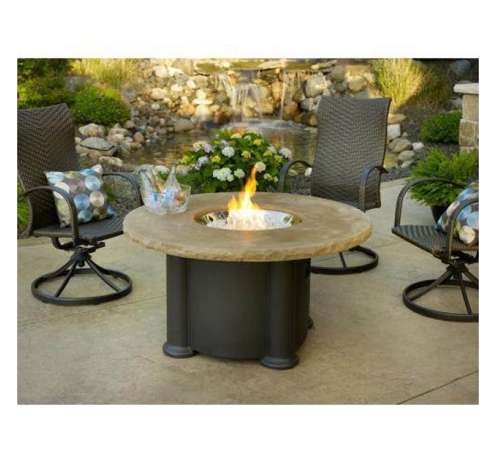 Outdoor Greatroom Company Colonial Fire Pit Table - Lifestyle