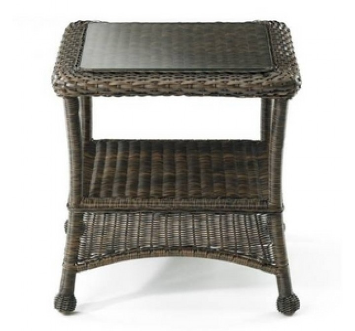 Outdoor Greatroom Company Balsam End Table - Front Angle
