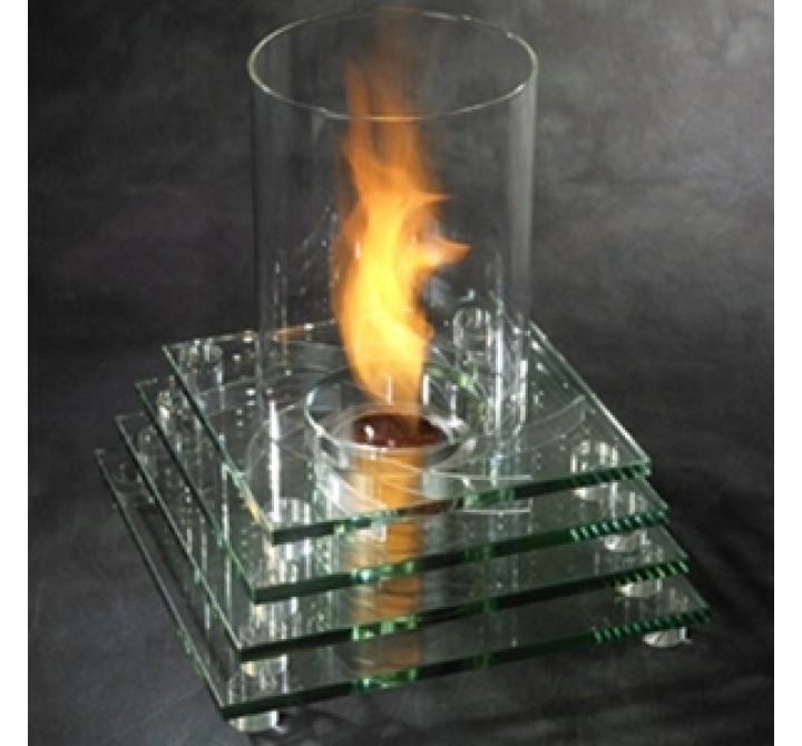 Outdoor Greatroom Company Harmony Tabletop Fire Pit - Lit