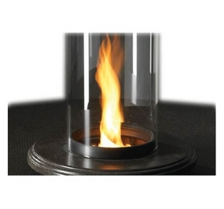 Outdoor Greatroom Company Intrigue Table Top Venturi Flame Fire Pit - Lit