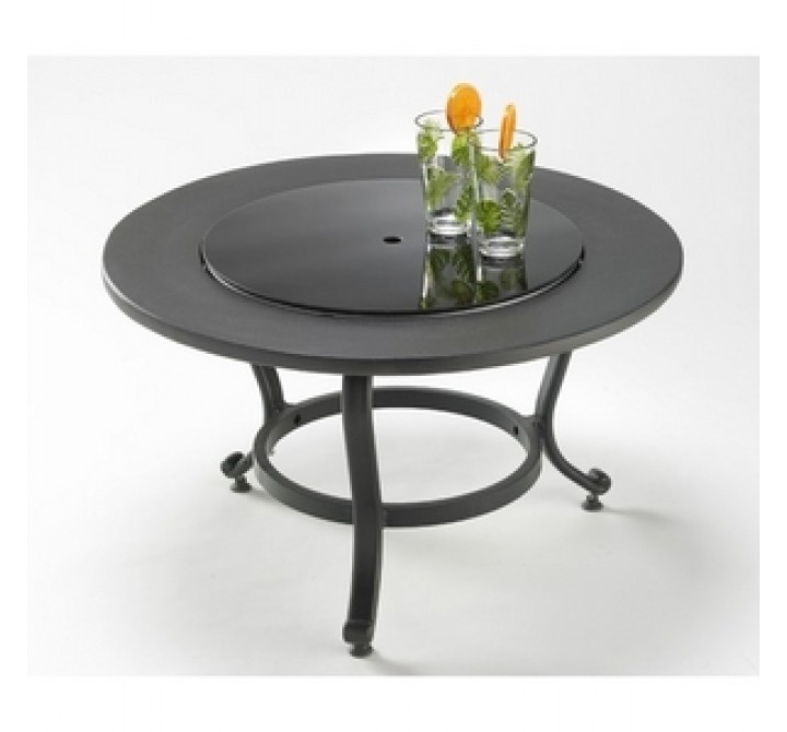 Outdoor Greatroom Company Optional Lazy Susan Attachment - Lifestyle