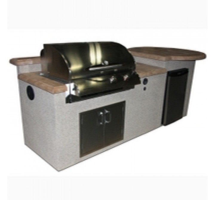 Outdoor Greatroom Company San Tropez Outdoor Kitchen - Lifestyle