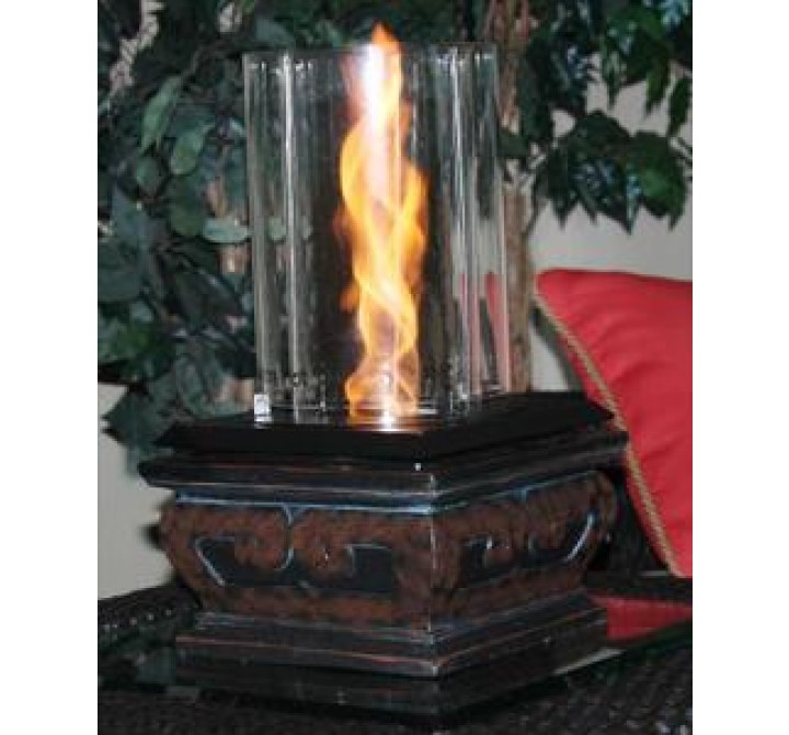 Outdoor Greatroom Company Serenity Fire Pit - Venturi Flame - Lifestyle