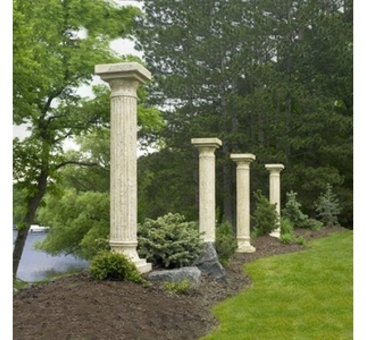 Outdoor Greatroom Company Tuscany Pergola - Full Column Pillar - Lifestyle