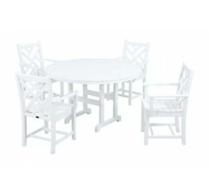 POLYWOOD¨ Chippendale 5-Piece Dining Set