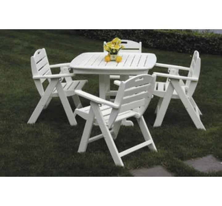 POLYWOOD¨ Nautical 5-Piece Dining Set