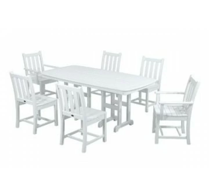 POLYWOOD¨ Traditional Garden 7-Piece Dining Set
